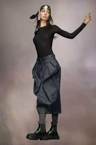 Body aus technischem Jersey