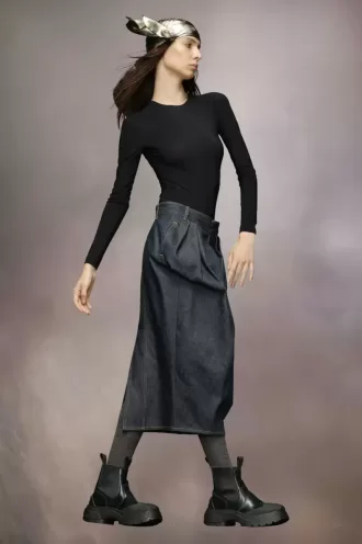 Body aus technischem Jersey