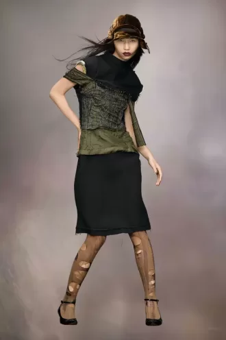 Décortiqué-Lagenkleid