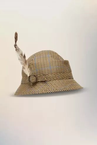 Maison Margiela – Trilby mit Federn