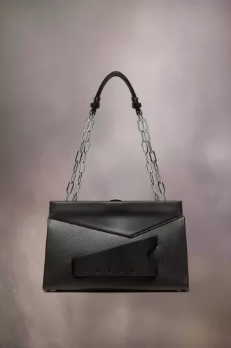 Snatted Schulter-Clutch, mittelgroß